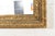 Gold Vintage Antique Ornate Gold Decorative Hanging Wall Mirror For Sale - Image 8 of 9
