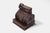 Antique National Cash Register in Mahogany and Brass, Italy, 1930s For Sale - Image 3 of 12