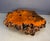Vintage 1970s California Redwood Burl Live Edge Coffee Table on Redwood Stump Base For Sale In Philadelphia - Image 6 of 15