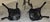 Metal Mid 20th Century American Cast Iron Rose Garden Bistro Set, Table and Two Chairs, 3 Pieces For Sale - Image 7 of 18