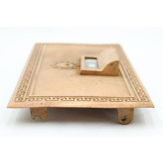 Vintage Brass u.s. Post Office Mailbox Door For Sale - Image 4 of 6