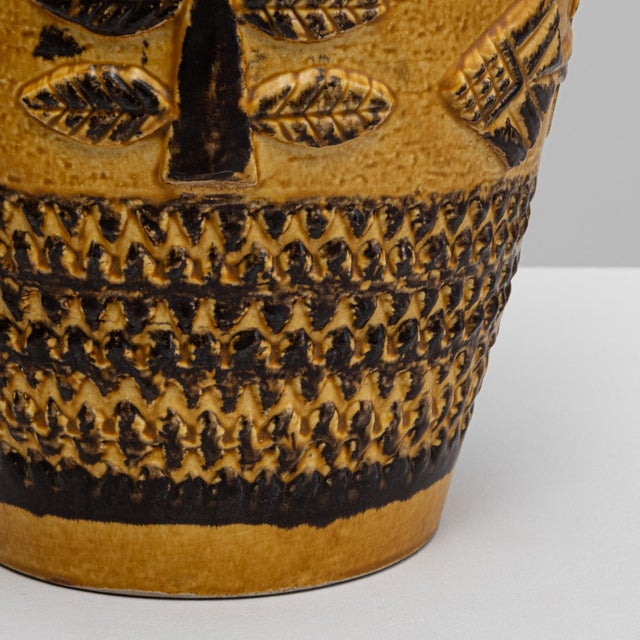 Ceramic 20th Century German 'W. Germany' Ceramic Vase For Sale - Image 7 of 18