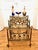Early 21st Century Art Deco Style Nesting Tables in Brass, 1950s, Set of 3 For Sale - Image 5 of 11