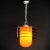 Orange Space Age Lounge Ceiling Lamp with Orange Glass, 1970s For Sale - Image 8 of 12