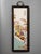 Chinese picture panels from the middle of the last century. Porcelain pictures with histograms in oak frames with metal...