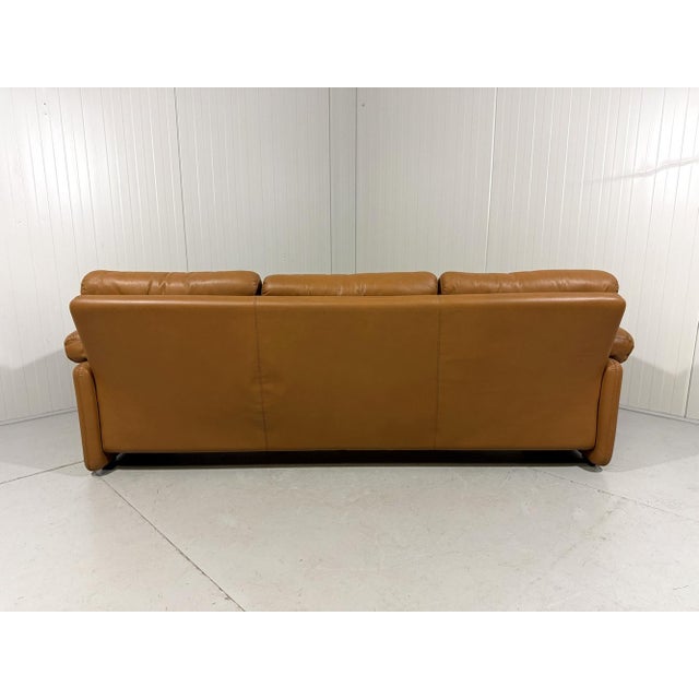 Leather Coronado Sofa by Tobia & Afra Scarpa for B&B, Italy, 1970s For Sale - Image 15 of 18