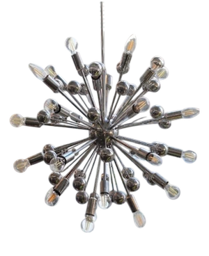 Sputnik Chandelier by Goffredo Reggiani, 1970s