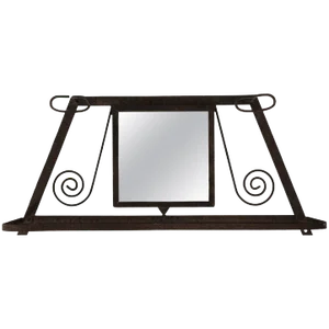 French Wrought Iron Wall Shelf