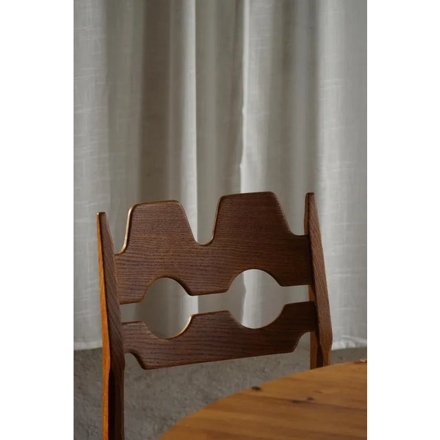 Vintage Razorblade Chairs in Oak and Lambswool by Henning Kjærnulf, 1960s, Set of 6 For Sale - Image 10 of 18