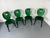 Swedish Green Pine Chairs from Svensk Fur, 1950s, Set of 4 For Sale - Image 11 of 11