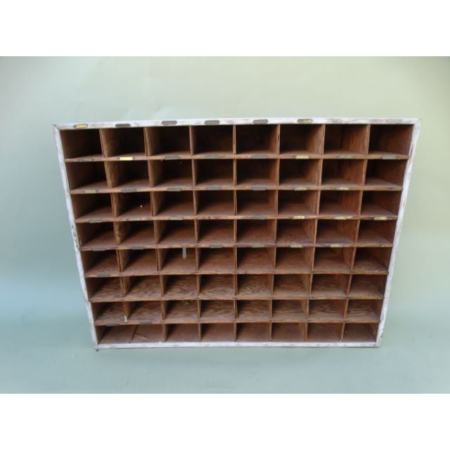 Vintage Hotel Mail Sorter/Wine Cubby Chairish