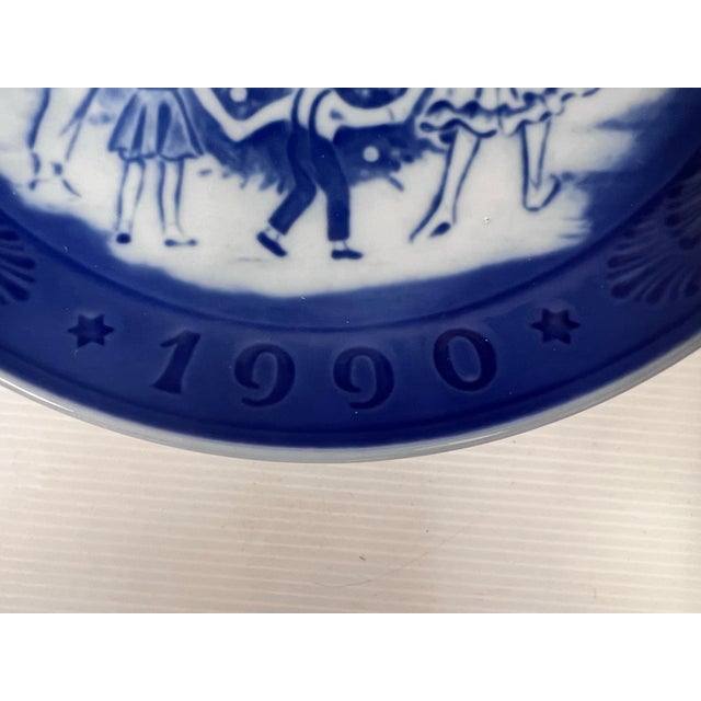 Royal Copenhagen Danish Christmas Plates, Set of Seven For Sale - Image 11 of 12