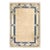 1930s Ivory Minimalist Solid Open Field Antique Chinese Dragon Peking Deco Rug For Sale