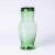 Gold Moroccan Mouth Blown Glass Jar in Green For Sale - Image 8 of 8