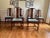 Wood Late 20th Century Henredon Set of Six Mahogany Cane Seat With Cushions Dining Chairs For Sale - Image 7 of 11