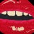 not needlepoint Embrasse Moi is French for "kiss me." If you look closely you'll see this phrase within the pout. x x...