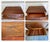Refinished Mid-Century Modern Stanley Walnut Dresser Highboy Chest of Drawers With Original Brass Hardware For Sale - Image 10 of 12