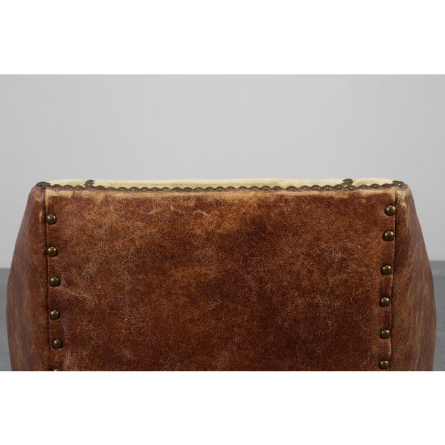 Art Deco Sculptural Armchair, France, 1930s For Sale - Image 14 of 15