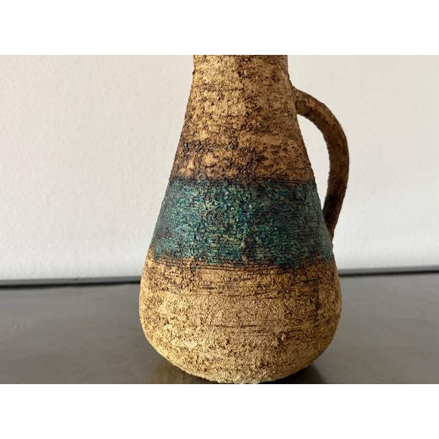 Brutalist Ceramic Vase from Terraform Studiokeramik Göllner, 1960s For Sale - Image 14 of 18
