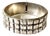 Sterling Silver, Large Solid Mexican Taxco Hinged Cuff Bracelet For Sale