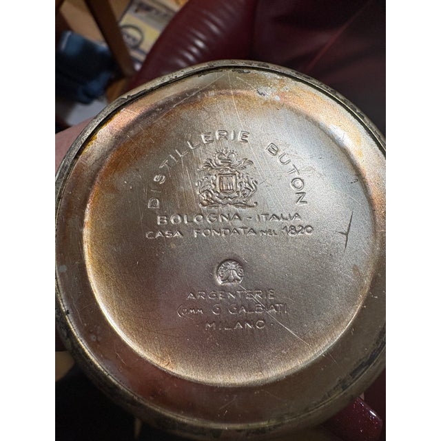 Transparent 1950's Vintage Brandy Decanter For Sale - Image 8 of 9