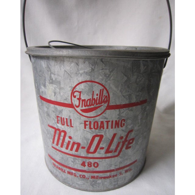 Vintage Minnow Bucket Chairish