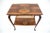Brown Art Deco Polish Side Table, 1950s For Sale - Image 8 of 10
