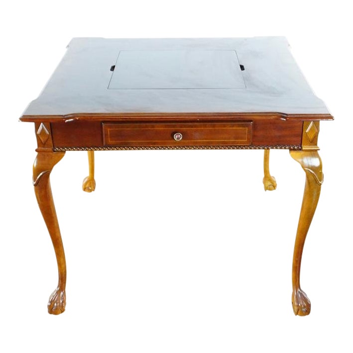 Alexander Julian Queen Anne Game Table Chairish