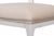 White Cane Back Dining Chairs in White with Taupe Velvet, Sets of 2 For Sale - Image 8 of 11