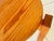 Vintage Fir Wood Stool with Fins, 1970s For Sale - Image 6 of 18