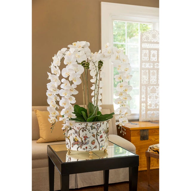 2020s Scalamandre Maison by Port 68 Chinoise Exotique Center Basin For Sale - Image 5 of 8