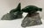 Jade Pair 1980 Canadian Nephrite Jade Marine Sculptures, Signed S. Sandburg For Sale - Image 8 of 14