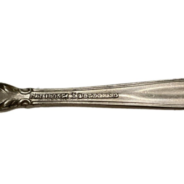 Metal Mid 20th Century Chantilly Sterling - Gorham • 3 Demitasse Spoons • 2 Lemon Forks - Set of 5 For Sale - Image 7 of 7