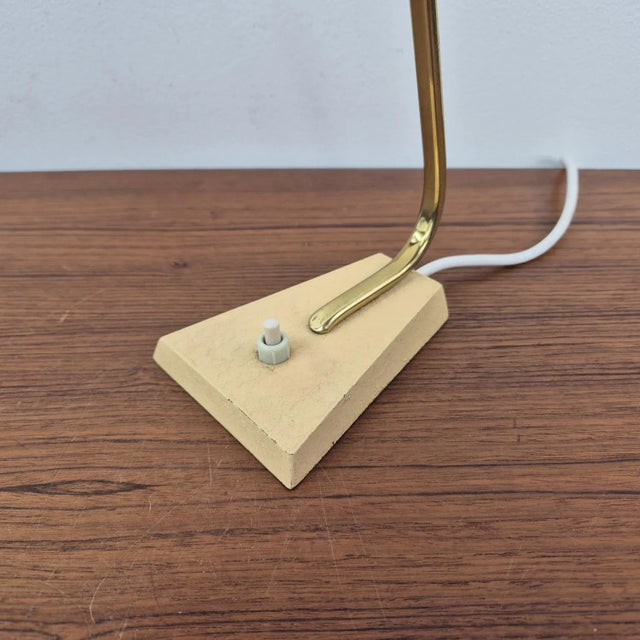 Metal Erpees Bedside Table Lamp by Robert Pfäffle, 1950s For Sale - Image 7 of 10