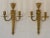 19th Century French Louis XVI style bronze sconces for candles, with urn design.
