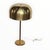 Laurel Brass Mushroom Table Lamp, 1960’s. Original Measures 32” tall globe 17” diameter base 8” diameter
