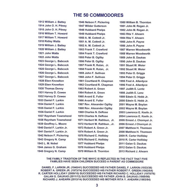 Paper "The Watch Hill Yacht Club: The First 100 Seasons 1913-2012" For Sale - Image 7 of 12