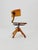 Bauhaus Bauhaus Swivel Office Chair in Wood by Puffdreh Kontorchair, 1930s For Sale - Image 3 of 11