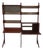 Ergo Teak Wall Shelving Unit by John Texmon Einar Blindheim for Blindheim, Norway, 1950s, Set of 9 For Sale