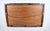 Mid 20th Century Mid Century Wall Mirror by Pierre Lottier With Leather Wrapped Frame For Sale - Image 5 of 10