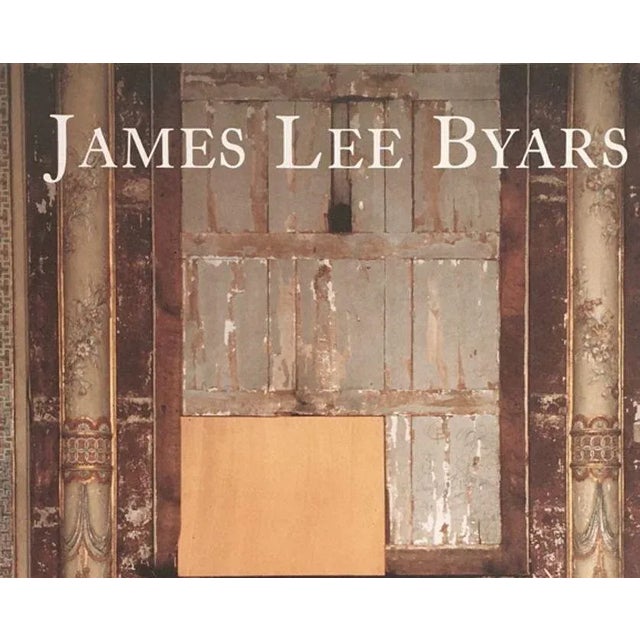 After James Lee BYARS EXPO 89 - GALERIE DE FRANCE 1989 poster on matt poster paper unsigned and not numbered 24.4 x 16.5...