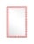 Contemporary Fleur Home Audubon Bamboo Rectangle Mirror in Pink Punch, 36x48 For Sale - Image 3 of 3
