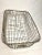 Vintage American Classic Industrial Wire Metal Utility Basket For Sale In Houston - Image 6 of 6