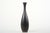 Masterpiece stoneware vase in matte black hare's fur glaze by the Iconic Swedish Designer Carl-Harry Stålhane for...
