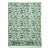 Aria Twin-XL Bed Green Flat Sheet For Sale