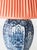 Vintage Delft Blue and White Chinoiserie Makkum Table Lamp, 1950s For Sale - Image 10 of 18