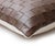 Farmhouse Luxury Handwoven Brown Genuine Leather Basket Weave Pillow 18x18 | Handmade Woven Leather Cushion For Sale - Image 3 of 7