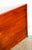 1960s Mid Century Danish Modern Headboard Bed Frame Teak King Sz Rectangular Size For Sale - Image 10 of 12