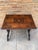 Spanish Early 19th Century Baroque Side Table with Lyre Legs and Marquetry Top For Sale - Image 18 of 18