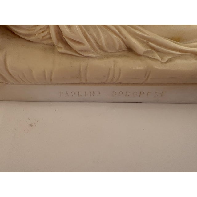 Hollywood Regency Paolina Borghese Vintage Figurine For Sale - Image 3 of 6